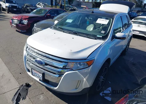 2013 Ford Edge Limited from USA, damaged, VIN 2FMDK4KC5DBB37753